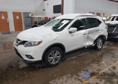 2015 Nissan Rogue S/Sl/Sv z USA, uszkodzony, nr VIN 5N1AT2MV3FC788983
